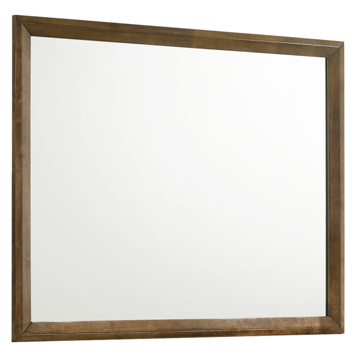 BALLARD MIRROR-WALNUT