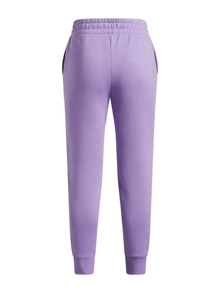 Buzo Lifestyle para niña Rival Fleece morado Under Armour