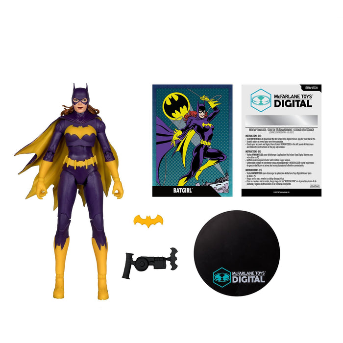 DC McFarlane Digital 7 Inch Action Figure Wave 6 - Batgirl (DC Classic)