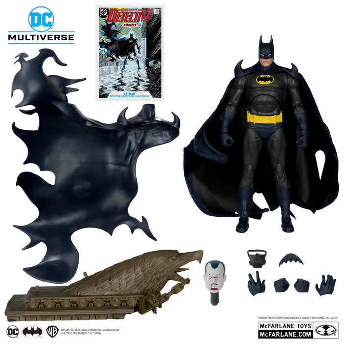 DC Multiverse 7 Inch Action Figure - Batman (Detective Comics #587: Night People) (Gold Label)