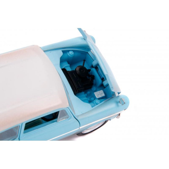 Harry Potter - 1959 Ford Anglia with Harry Potter Figure 1:24 Scale Jada Hollywood Rides Die Cast Vehicle