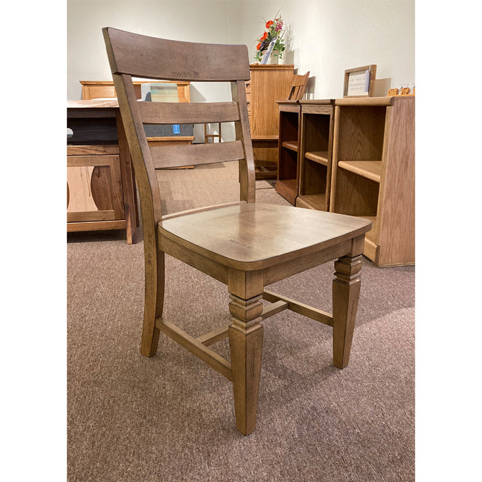 Clearance J Thomas Java Chair in Hazelnut Hand-Distressed finish - Oak For Less®