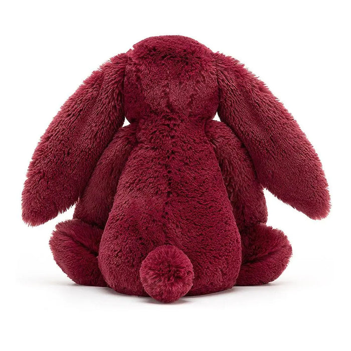 Jellycat Bashful Sparkly Cassis Bunny Medium - H12" X W5" - Voltz Toys