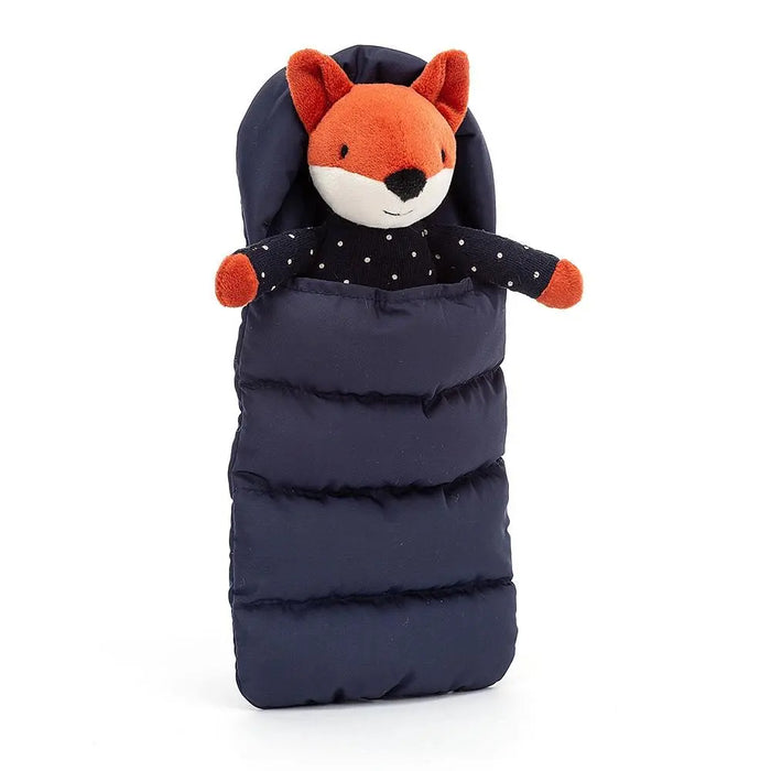 Jellycat Sleeping Bag Snuggler Fox Kids On Wheelz