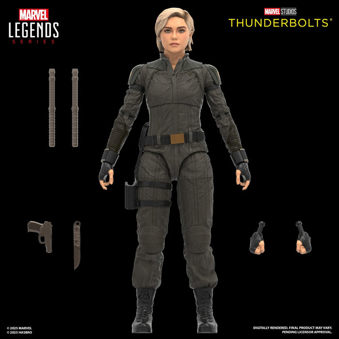 Marvel Legends Thunderbolts 6 Inch Action Figure 2-Pack - Yelena Belova and Red Guardian