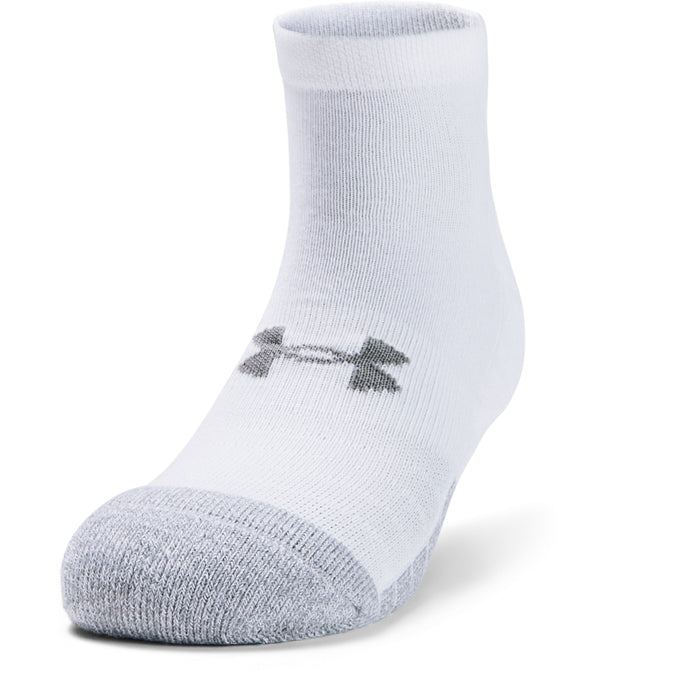 Paquete de tres pares de calcetines HearGear® Low Cut para adultos