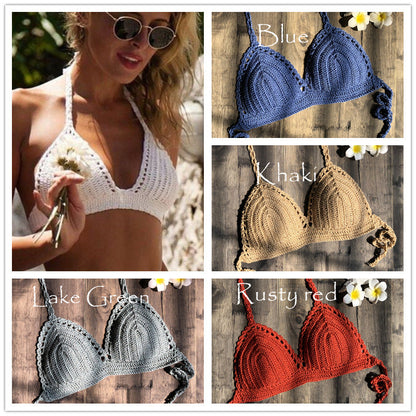 Crochet One-Piece Swimsuit