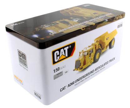 1:50 Cat® AD60 Articulated Underground Truck, with Lights High Line Series, 85516 Caterpillar