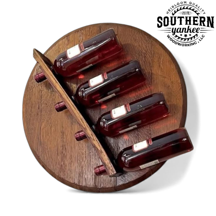 1773 Barrel Lid Wine Holder
