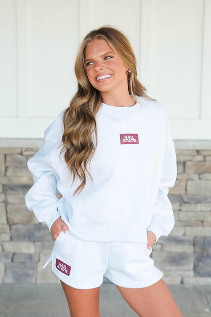 Scarlet & Gold Hail State Sweat Short