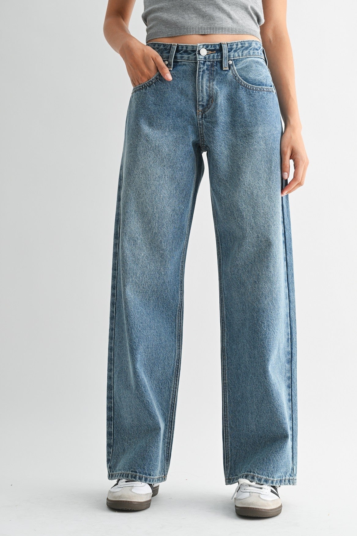Just Black Denim Baggy Jean