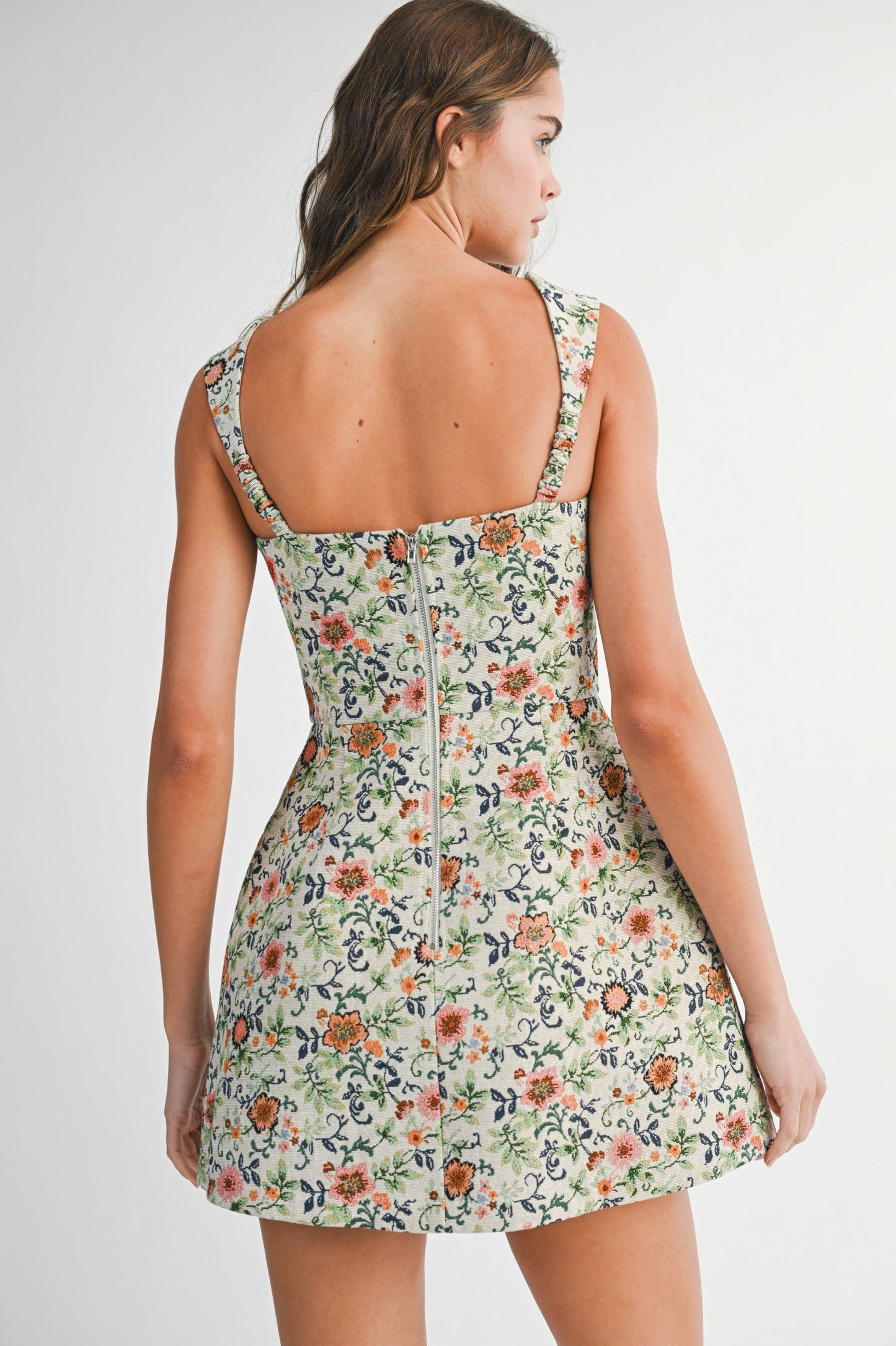 Floral Ties Dress