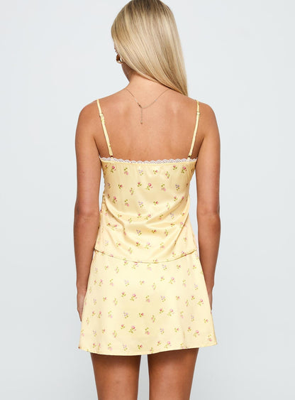 Back In Sun Mini Skirt Multi