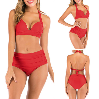 Halter Bikini Set