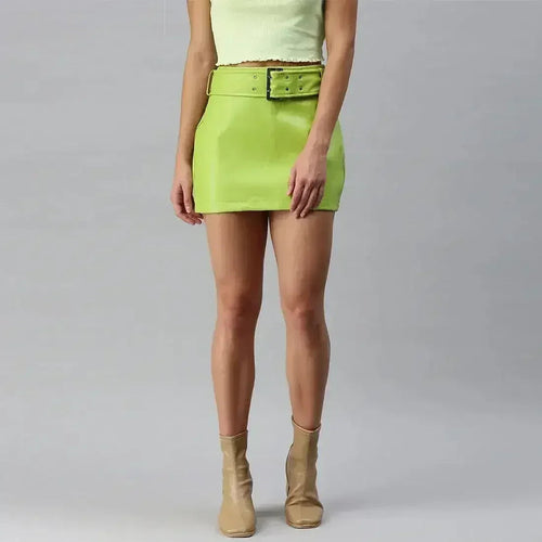 Bodycon Mini Slit Skirt