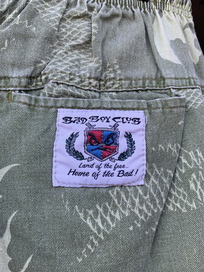 vintage life's a beach pants ~ M