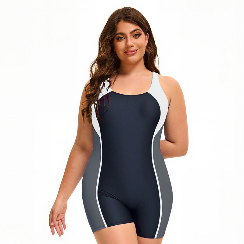 Plus Size One-Piece Swimsuit