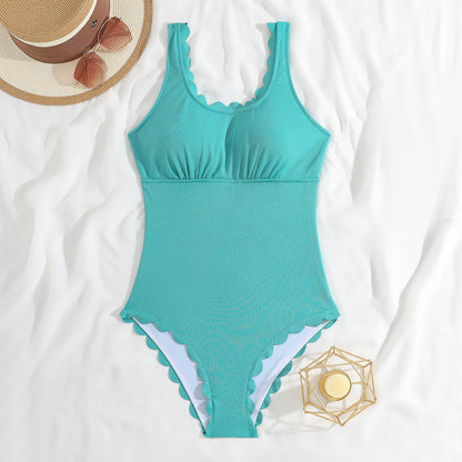 Floral Cutout One-Piece Swimsuit