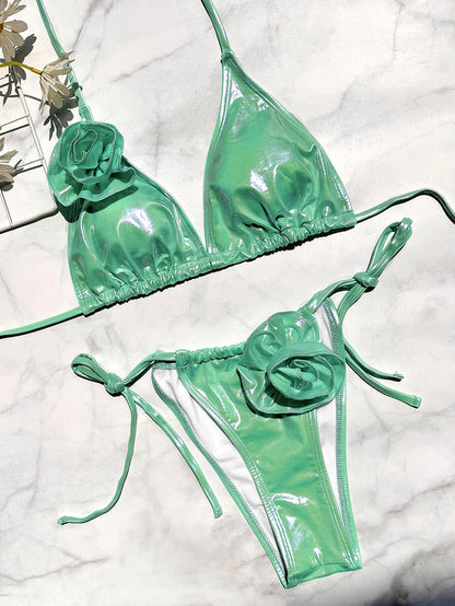 Metallic Bikini Set
