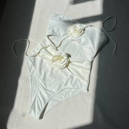 Drawstring Cutout Bikini Set