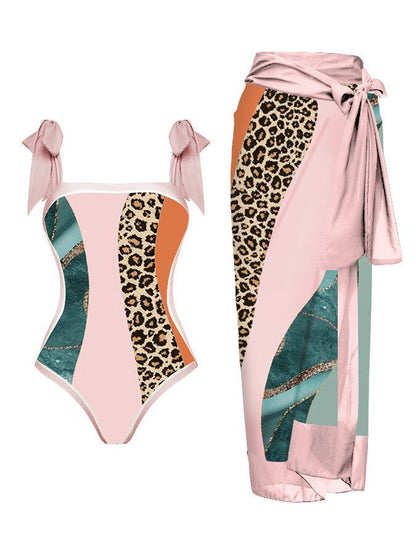 Multicolor One-Piece Swimsuit