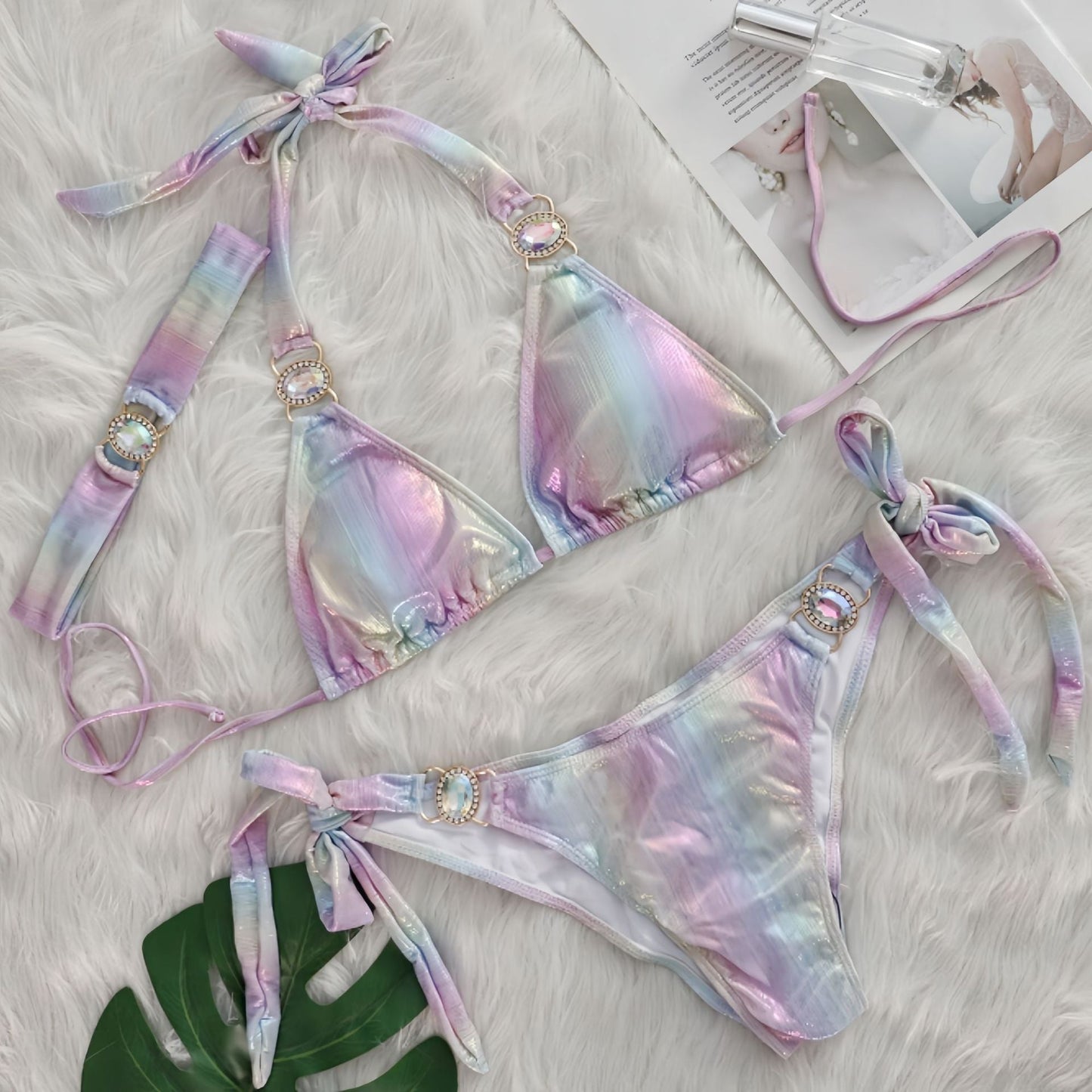 Crystal One-Piece Swimsuit