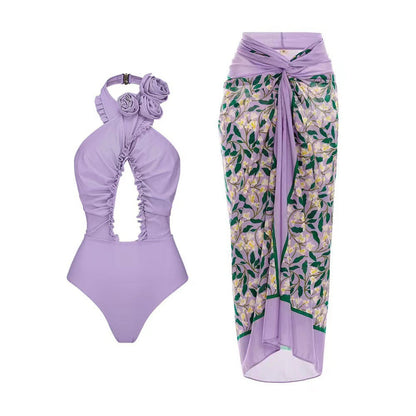 French One-Piece Swimsuit