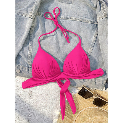 Halter Lace Bikini Set