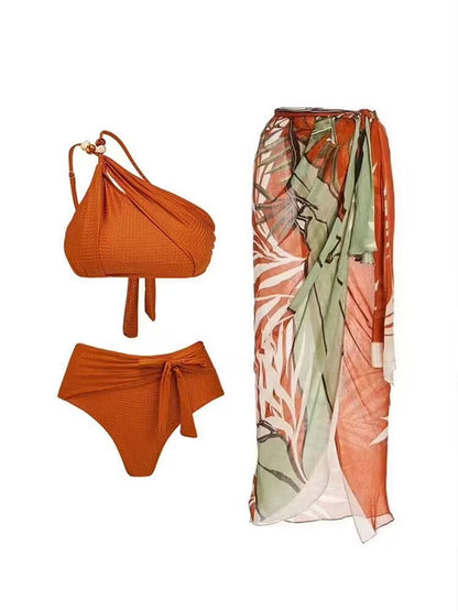 French Tulle One-Piece Swimsuit