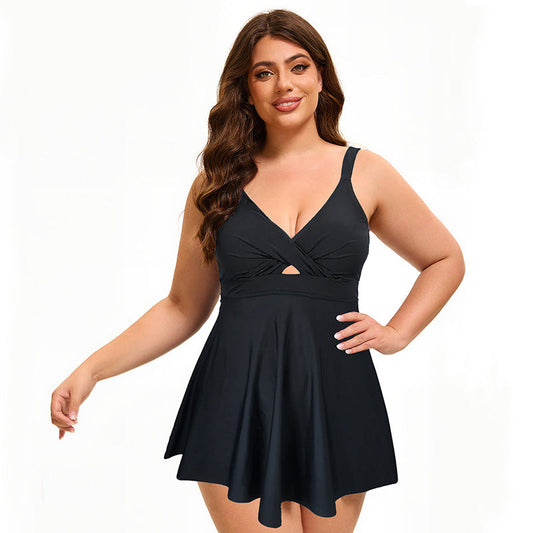 Plus Size One-Piece Swimsuit