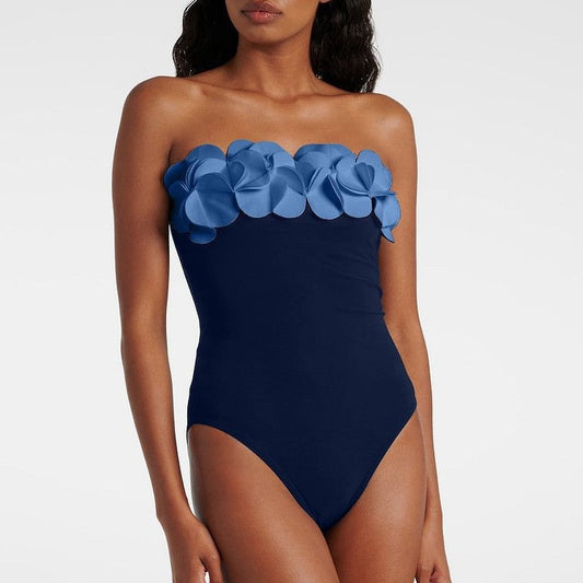 Colorblock One-Piece Swimsuit