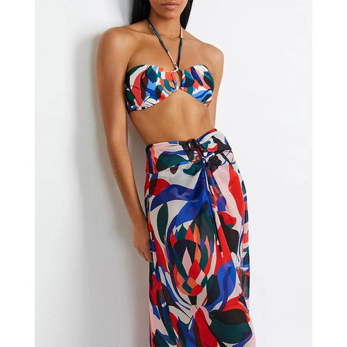 Halter Beach Bikini Set