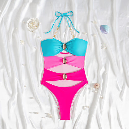Fitted One-Piece Swimsuit
