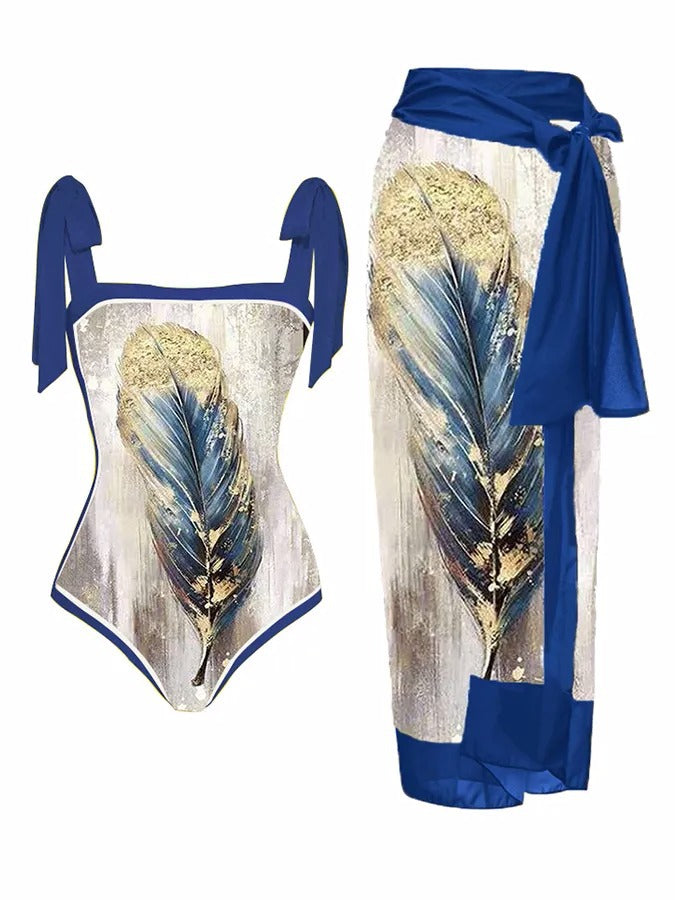 Multicolor One-Piece Swimsuit