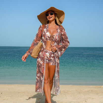 Boxer One-Piece Swimsuit