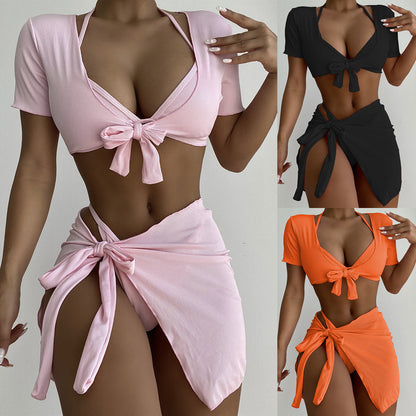 Four-Piece Bikini Set
