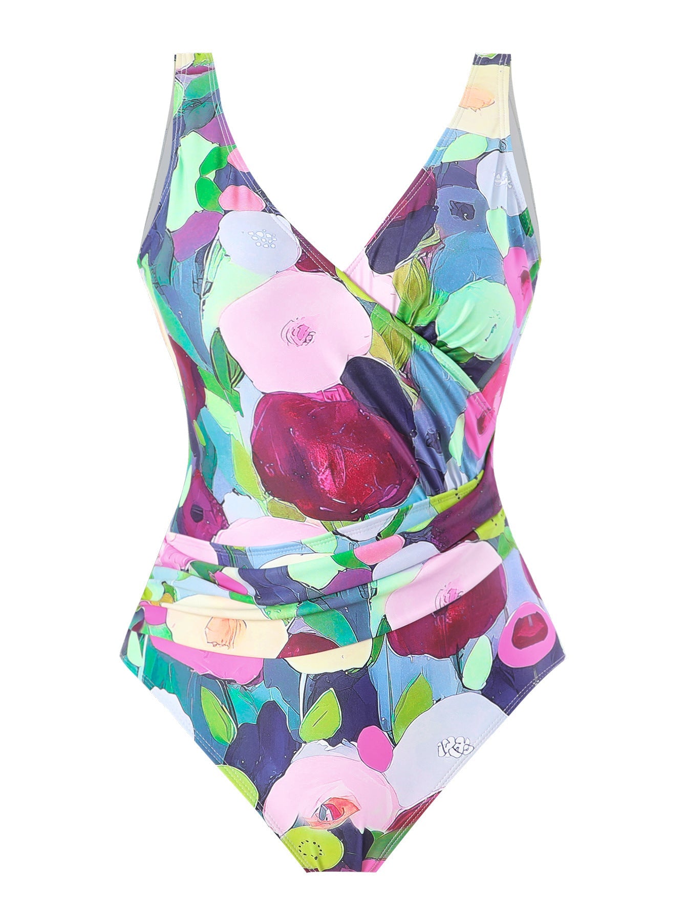 Criss-Cross One-Piece Swimsuit