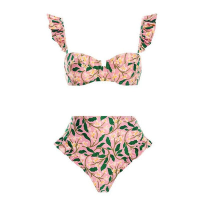 French Lace One-Piece Swimsuit