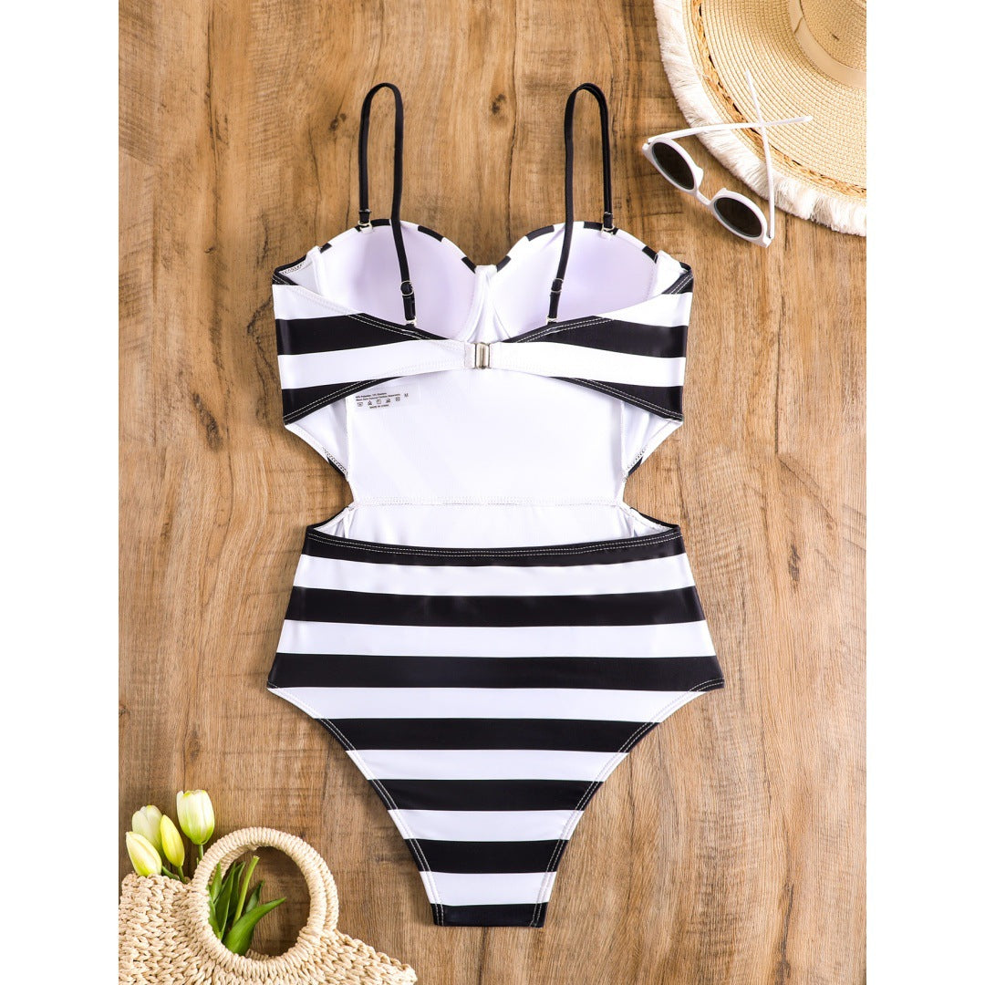 Geometric Print Bikini Set