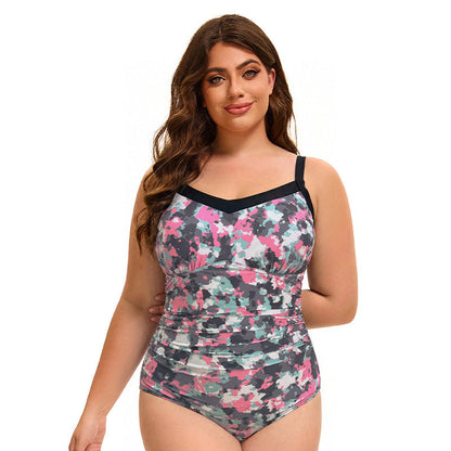 Plus Size One-Piece Swimsuit