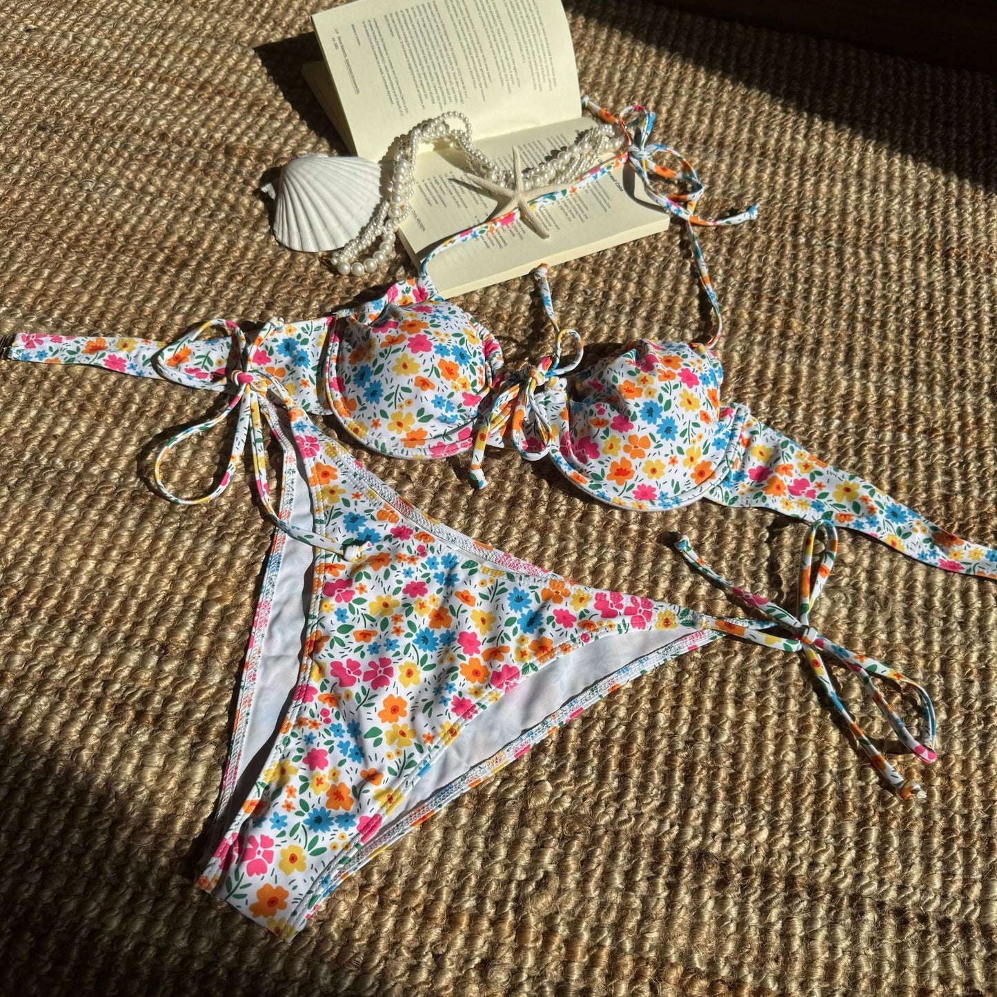 Fresh Floral Bikini Set