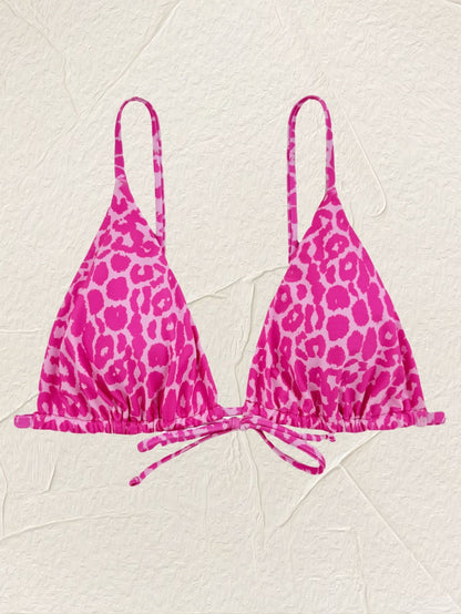 Leopard Print One-Piece Swimsuit