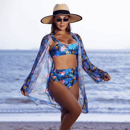 Multicolor Bikini Set