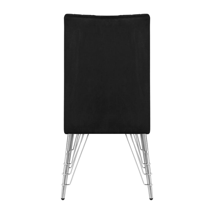 AVA DINING CHAIR (2 PER CARTON) -BLACK