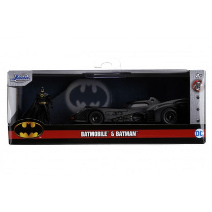 Batman - 1989 Batmobile with Batman Figure Hollywood Rides 1:32 Scale Die Cast Vehicle