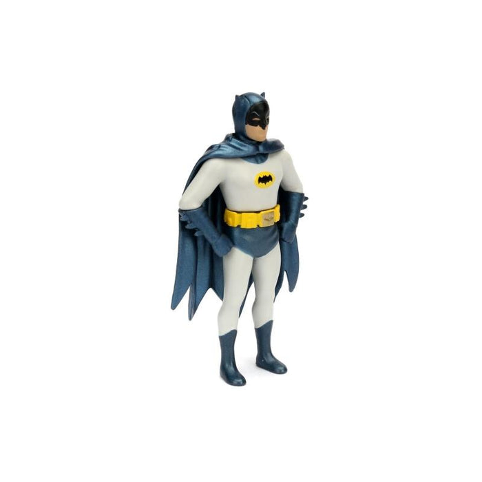 Batman 66 - Batmobile with Batman & Robin Figures Hollywood Rides 1:24 Scale Die Cast Vehicle