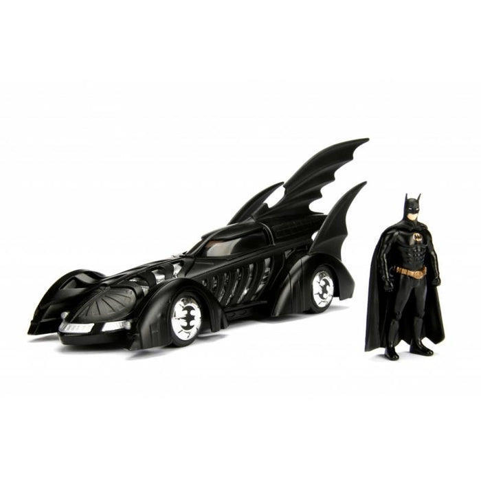 Batman Forever - Batmobile with Batman Figure Hollywood Rides 1:24 Scale Die Cast Vehicle