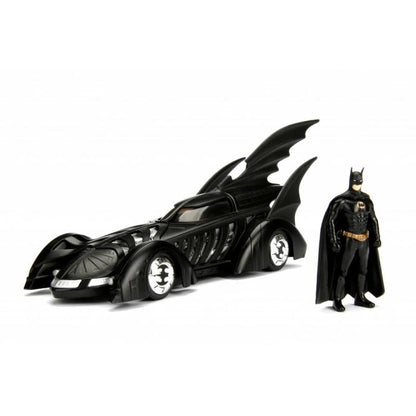 Batman Forever - Batmobile with Batman Figure Hollywood Rides 1:24 Scale Die Cast Vehicle
