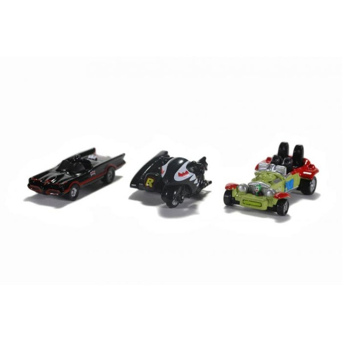 Batman Retro 66 - Nano Hollywood Rides 3 Car Set