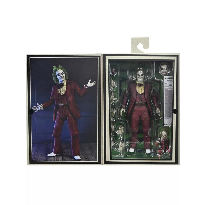 Beetlejuice Beetlejuice 7 Inch Ultimate Action Figure - Beetlejuice (Red Tuxedo)